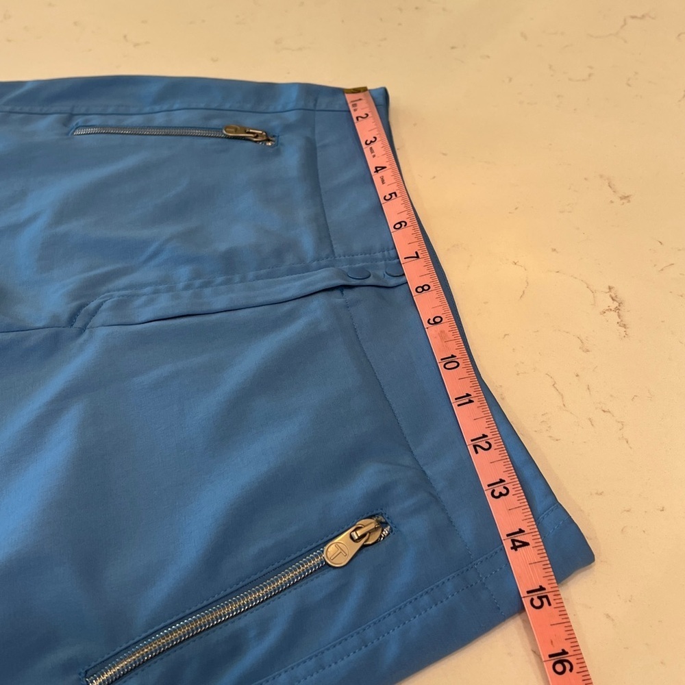 Tail Women’s Blue Performance Skort Zipper Pocket Size 6 - Picture 8 of 10